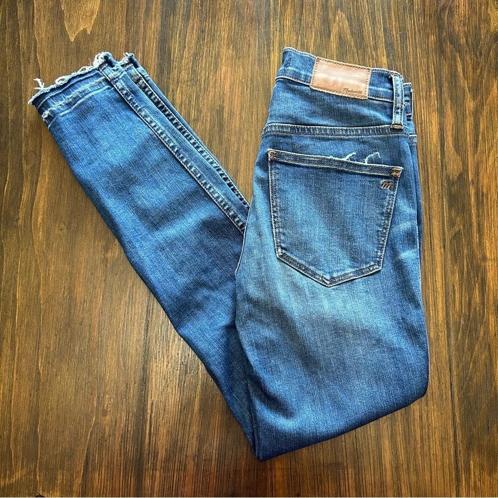 Madewell 10" high rise skinny jeans women's size 24